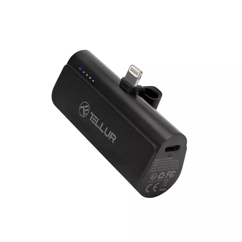 Kaasaskantav akupank Tellur PD203 5000mAh