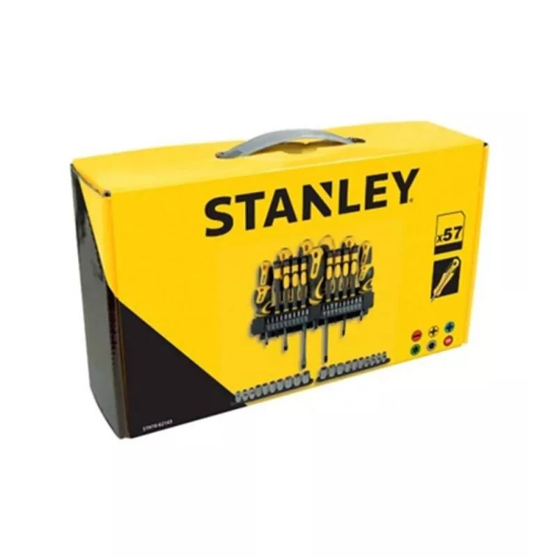 STANLEY kruvikeerajate komplekt STHT0-62143 — 57-osaline komplekt, kaal 3,56 kg