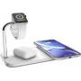 Zens Dual+Watch Aluminium Wireless Charger - Induktiivne laadimismatt + vahelduvvoolu toiteallikas