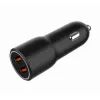 Autos mobiilseadme laadija Gembird TA-UC-A2QC36-CAR-01, 36 W, 12–24V, sigaretisüütaja pesa, must