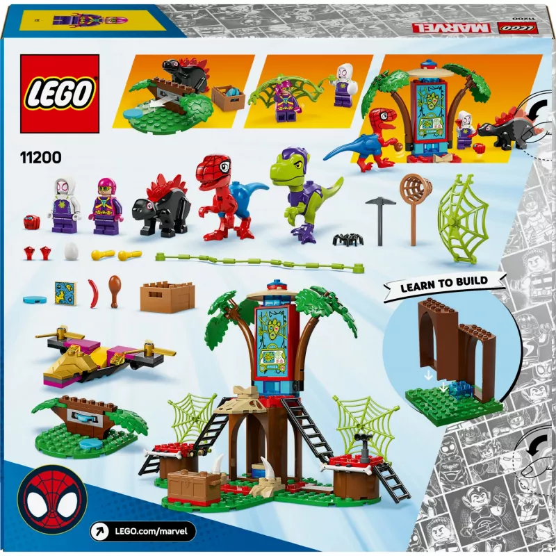 LEGO MARVEL 11200 Spidey ja Gobby raptori lahing puumajas