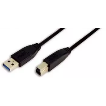 Logilink - USB-kaabel - 9-kontaktiline USB tüüp A (M) - 9-kontaktiline USB tüüp B (M) - 3 m (USB 3.0) (CU0025)