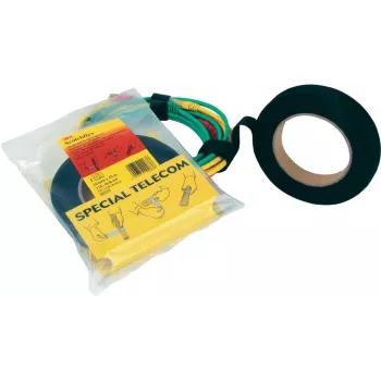 Kimbumisteip 3M FE510090304 (must), temperatuurivahemik -10°C kuni 80°C, 10 m × 20 mm
