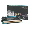Lexmark C736H1CG - tooner tsüaan - ühildub mudelitega C736dn, C736dtn, C736N, X736de, X738de, X738dte