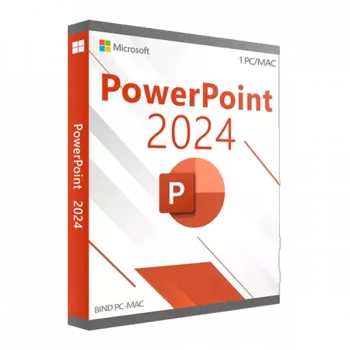 Microsoft PowerPoint 2024 BIND PC/MAC