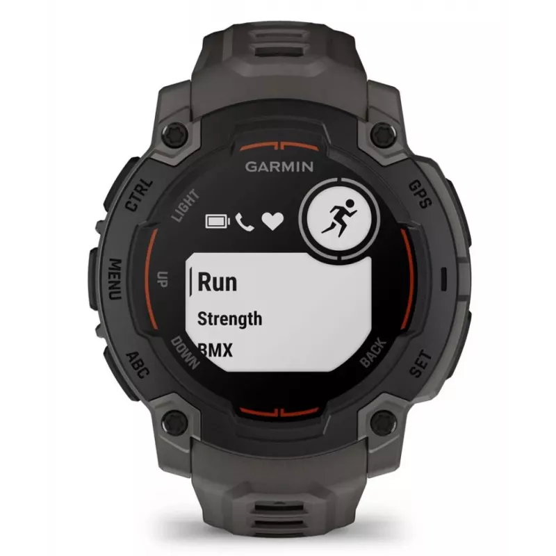 Garmin Instinct E 2.29 cm (0.9) MIP 45 mm Digitaalne 176 x 176 pikslit Must GPS (satelliit)