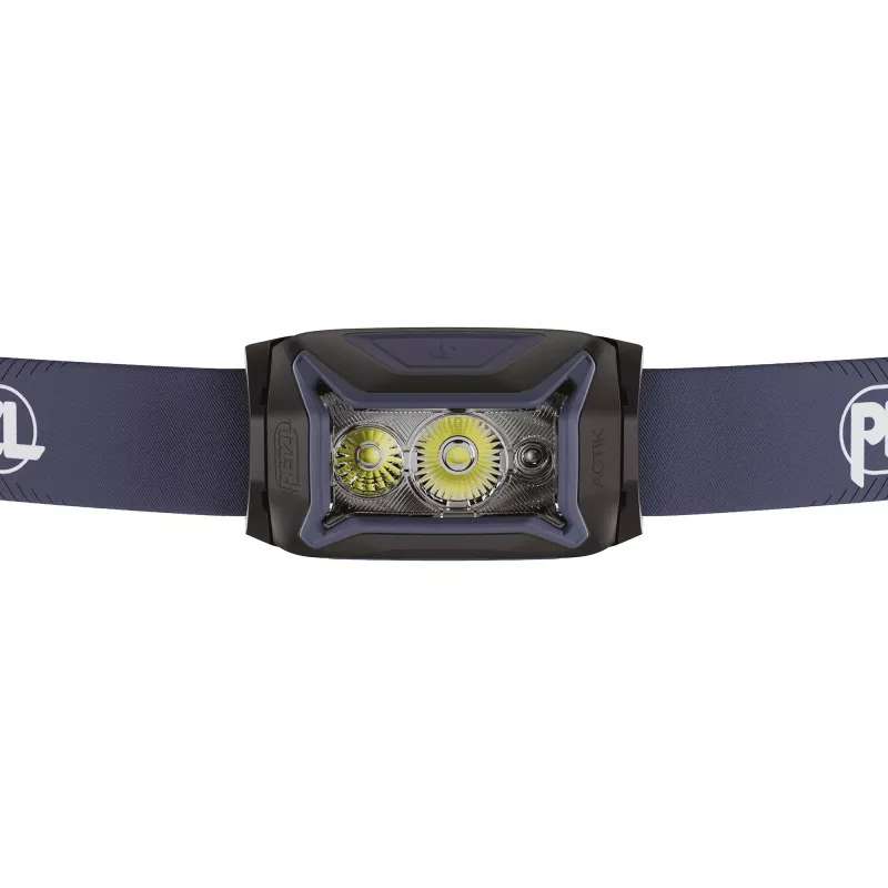Peavõrulamp Petzl Actik Must — LED, 100 lm, 2 LED-i, IPX4, AAA patareid