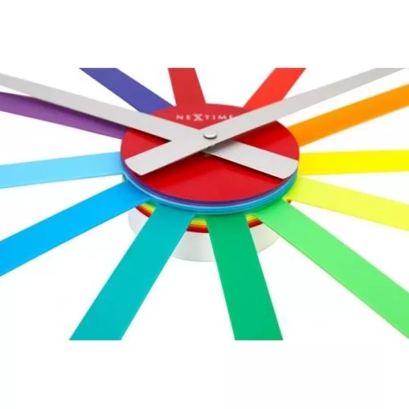 NeXtime kell 2995di Colour Guide, Ø 60 cm, sein, mitmevärviline