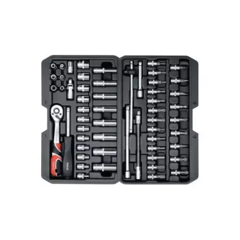 Mutrivõtmekomplekt YATO 56 tk 1/4 14501