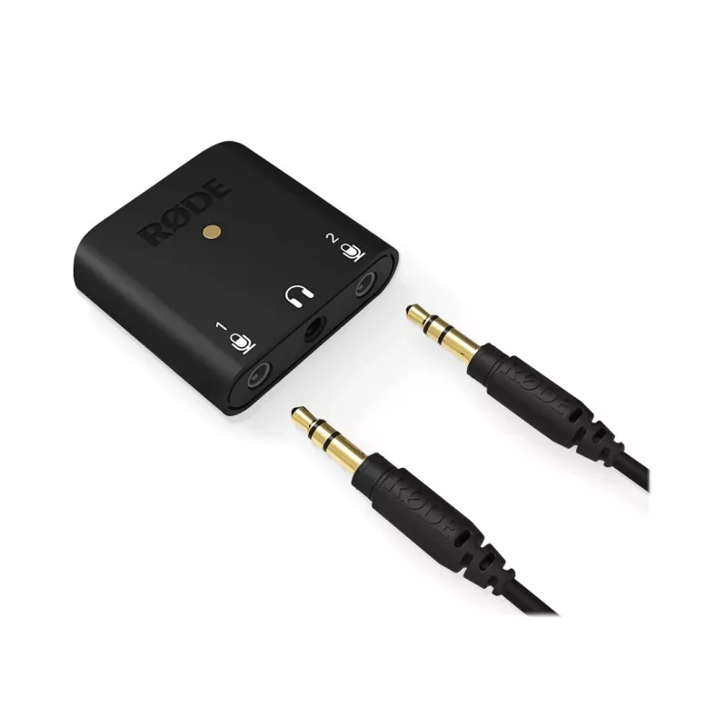RØDE AI-Micro heliliides Kahekanaliline 24 bit 48 kHz Must