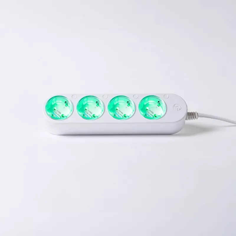 Nutikas 12A Shelly Power Strip 4 Gen4 Zigbee/Matter toiteplokk