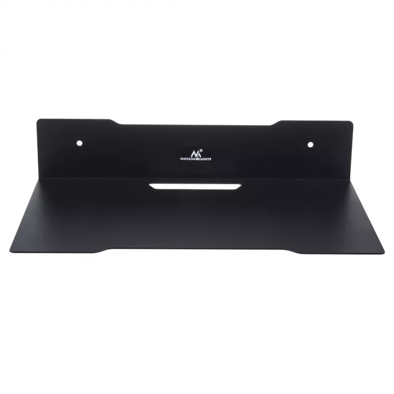Seinariiul dekoodrile MACLEAN MC-122, terasest, must, max koormus 5 kg, avade vahe 219 mm