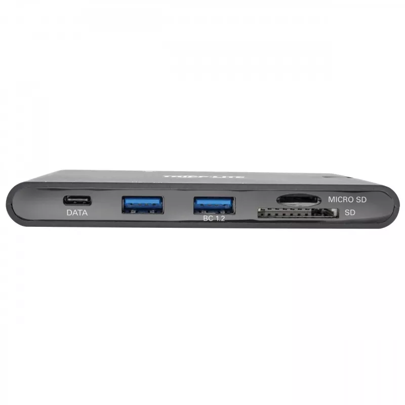 USB-C dokk - 4K HDMI, VGA, USB 3.2 Gen 1, USB-A/C jaotur, Gigabit Ethernet, mälukaardipesad, 100 W PD-laadimine