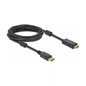 Aktiivne DisplayPort-HDMI-kaabel DeLOCK 85958 4K 60Hz 5m