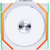 120 mm Lian Li UNI FAN SL-INF Wireless ARGB PWM — valge, modulaarne magnetiline ventilaatorisüsteem