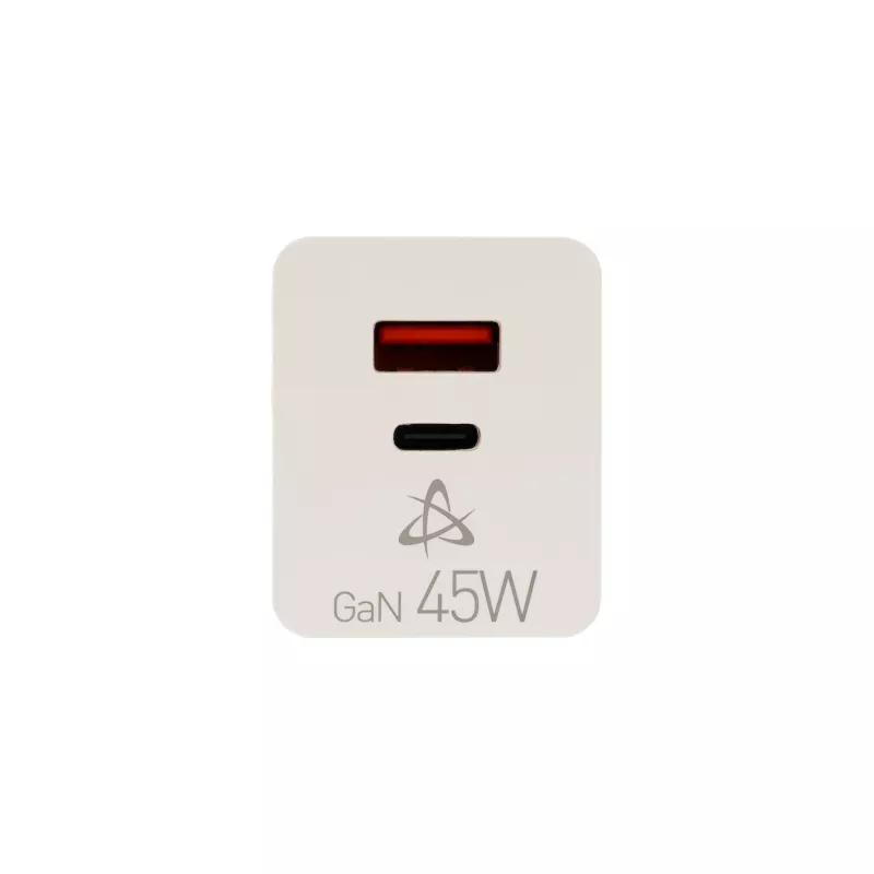 SBOX Home Charger HC-45 45W GaN kahesisendiga seinakaasaskantav laadija