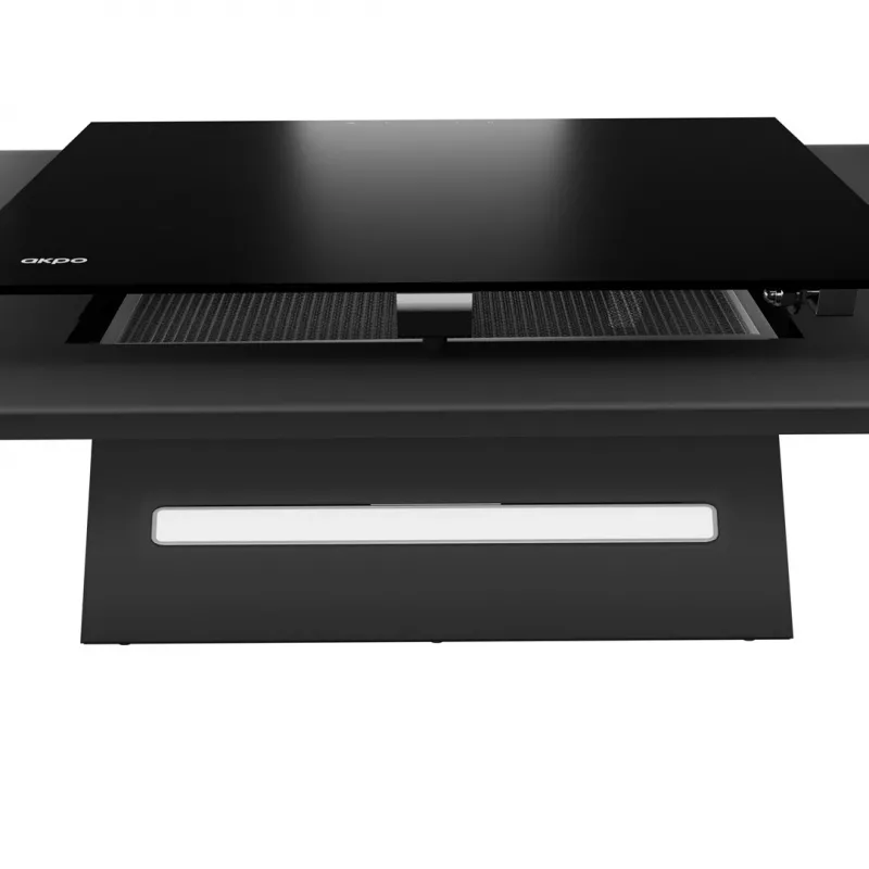 Korstna köögikubu AKPO WK-4 NERO 2.0 50, 500 mm, max 300 m³/h, LED, T300 söefilter