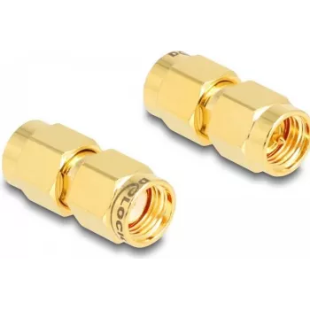 DeLOCK adapter RP-SMA-pistik – SMA-pistik C6801, pistikutüüp SMA, läbimõõt 9 mm