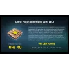 Käsilamp Nitecore MH12 Pro Must LED 3300 lm USB-laetav 5300 mAh, alumiinium, 138,5 mm, 81,5 g, veekindel 2 m