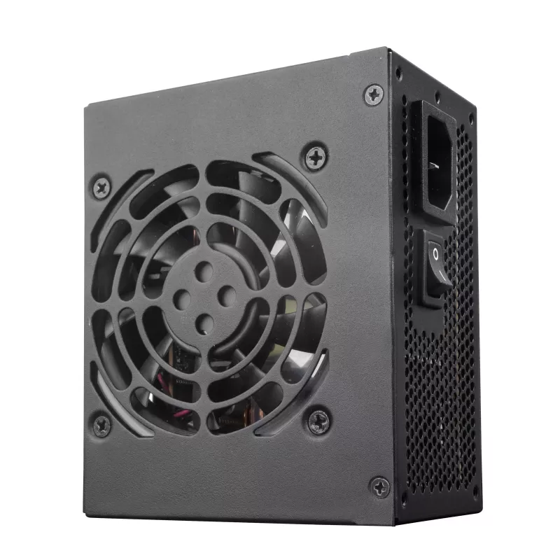 SilverStone SST-SX450-B - toiteplokk (sisemine) - ATX12V 2.4/ SFX12V - 80 PLUS Bronze - AC 90-265 V - 450 Watt - aktiivne PFC - must