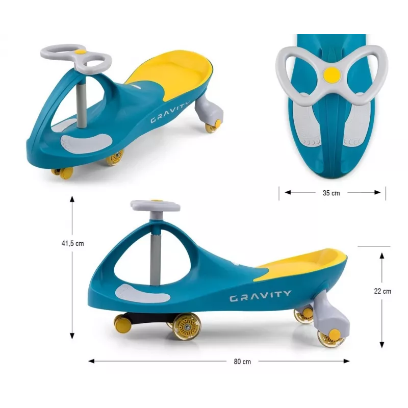 Gravity ride Gravity roheline-kollane