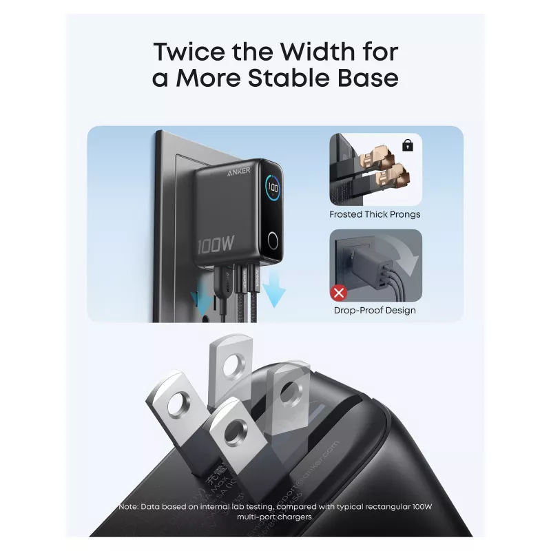 Anker B121BGZ1 toiteadapter Hall