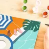 Värvi-numbri järgi komplekt Ravensburger CreArt – Pool Time (värvimiskomplekt, mudel 25523)