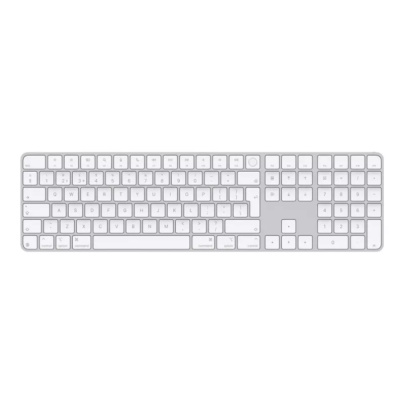 Apple Magic klaviatuur universaalne USB + Bluetooth QWERTY inglise valge