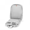 Seljakott XDDESIGN Bobby Edge vargusvastane valge — 17 L, mahutab 16-tollise sülearvuti, veekindel, 1,1 kg