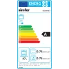 Sisseehitatud ahi SIMFER 4207DERSP.1 — 47 L, multifunktsionaalne, manuaalsed hüpiknupud, must, 59,5×45 cm
