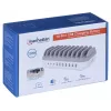 Manhattan Charging Station, 10x Ports: 3x USB-C (up to 18W PD) and 7x USB-A (up to 12W), 120W Total Output, Valge/hall, Three Year Warranty