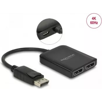 Video Splitter DeLOCK 87768 DisplayPort 2x DisplayPort