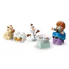Ehitusmänguasi LEGO DUPLO 10455 Disney Anna ja Elsa jääpalee pidu — DUPLO komplekt, 54 detaili, 4 minifiguuri, vanusele 2+