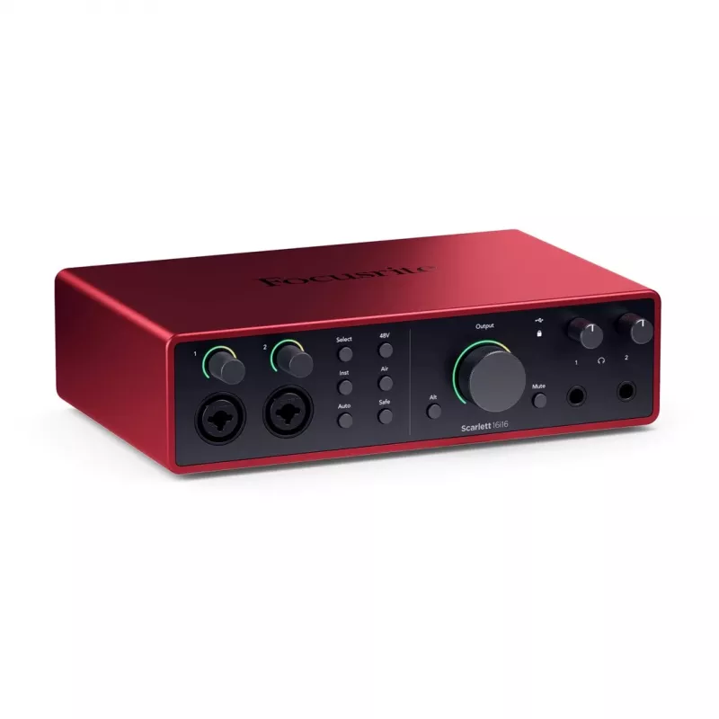 Focusrite Scarlett 16/16 4th Gen - heliliides