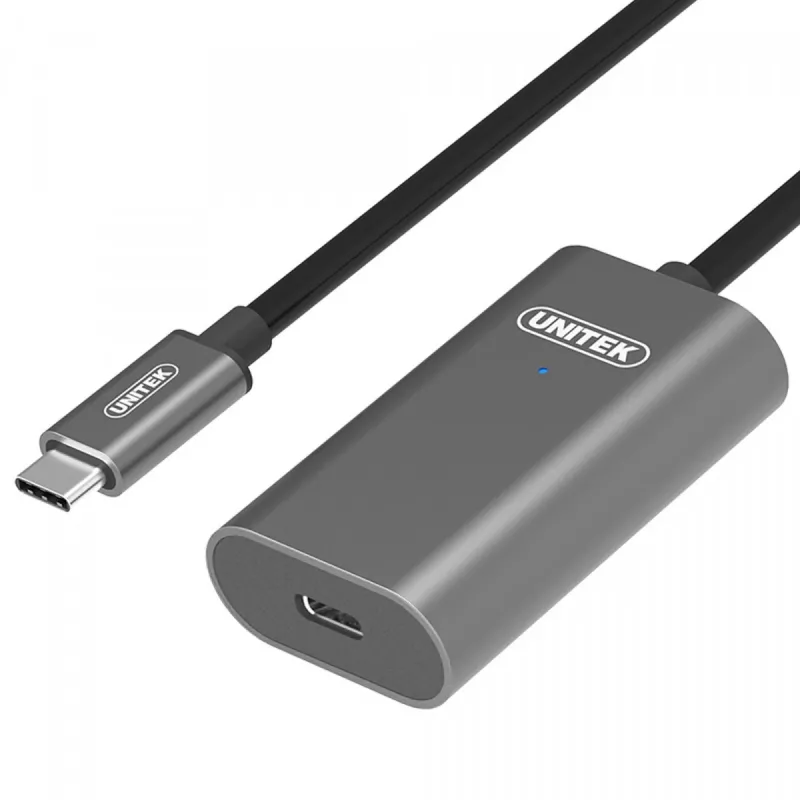 USB-kaabel UNITEK U305A 5m USB 3.2 Gen 1 USB C Hall
