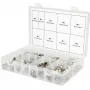 Voolikuklambrid ks tools 970 — 170-osaline 1-aasalise reguleeritav komplekt, läbimõõt 5,8–21 mm