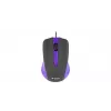 USB-juhtmega hiir, 3 nuppu, kummeeritud pind