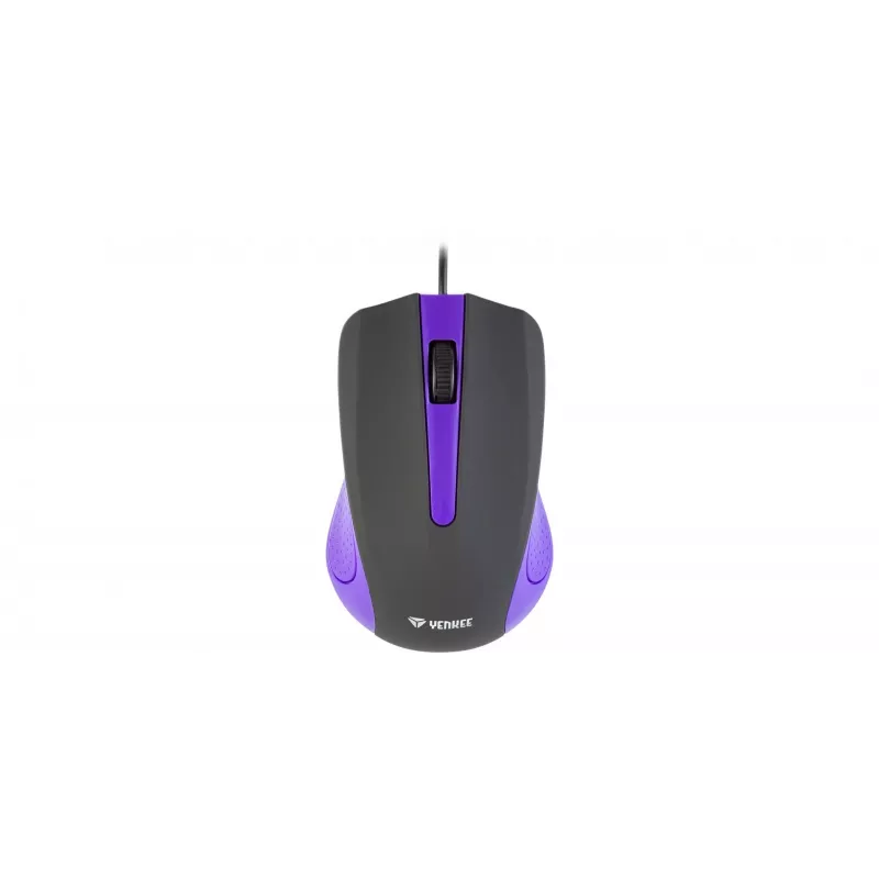 USB-juhtmega hiir, 3 nuppu, kummeeritud pind