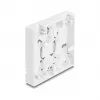 DeLOCK fiiberoptiline ühenduskarp 2 x SC Simpleks LC Duplex valge