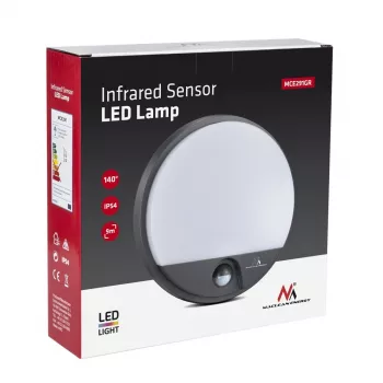 LED 15W lamp infrapuna liikumisanduriga MACLEAN MCE291 GR