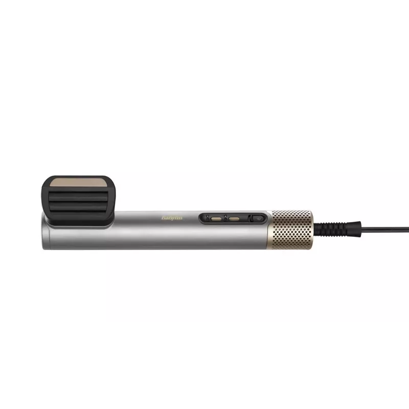 Juuksekujunduskomplekt BABYLISS AS6555E — Airflow tehnoloogia, 4 kuumutusastet, 2,5 m juhe, Hõbedane/Kuldne
