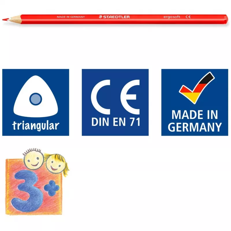 Värvipliiatsid Staedtler Ergosoft 157 Multivärv 36 tk