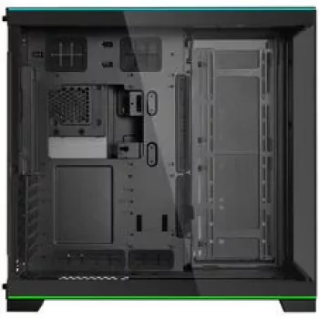 Lian Li O11 Dynamic EVO RGB PC-korpuse komplekt, Midi-Tower, ARGB, karastatud klaas + 6x UNI FAN SL-INF vastupidise labaga ventilaator - must