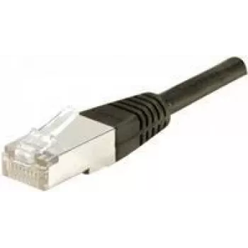 Võrgukaabel Dexlan 858375 Must 0,5 m Cat6a S/FTP
