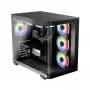 Arvutikorpus LC-Power LC-8001B-ON Midi Tower Must