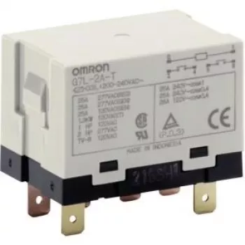 Omron G7L-2A-T 200-240 VAC pistikrelee 240 V/AC 25 A 2 avatud kontaktiga 1 tk