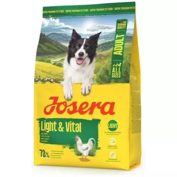 Kuiv koeratoit JOSERA Adult Light & Vital 3 kg — madala kalorsusega täielik toit täiskasvanud koertele, kana, 29% valku