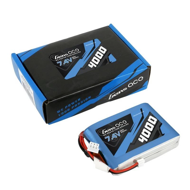 Gens Ace 4000mAh 7.4V 1C LiPo aku