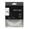 Gembird CCP-USB3-AMCM-6-W USB-kaabel USB 3.2 Gen 1 (3.1 Gen 1) 1,8 m USB A USB C valge