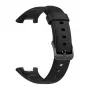 Silikoonrihm FIXED, Xiaomi Mi Smart Band 7 Pro — must, reguleeritav, veekindel
